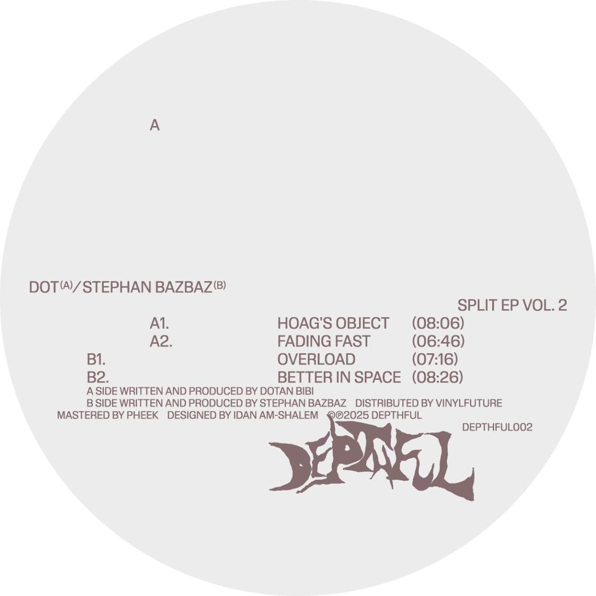 (PRE-ORDER 11/17/25) Split EP Vol. 2 (VINYL 12") | Mint (M) Mint (M) - MINIMAL *NEW*