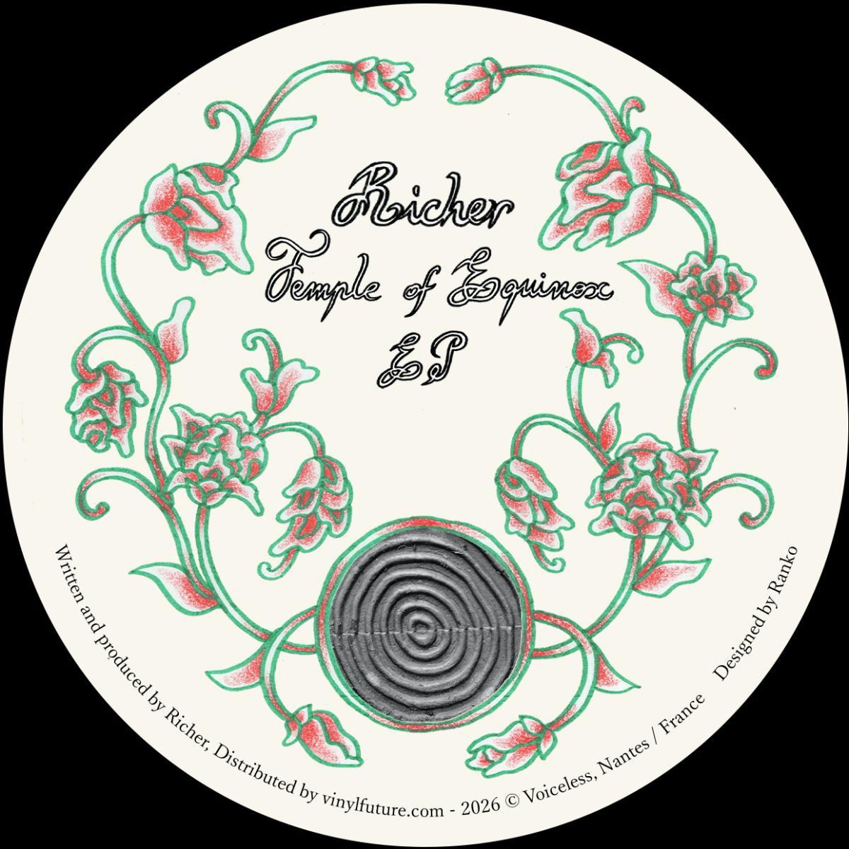 Richer - (PRESALE 5/22/26) Temple Of Esquinox EP (VINYL) | Mint (M) Mint (M) - MINIMAL *NEW*
