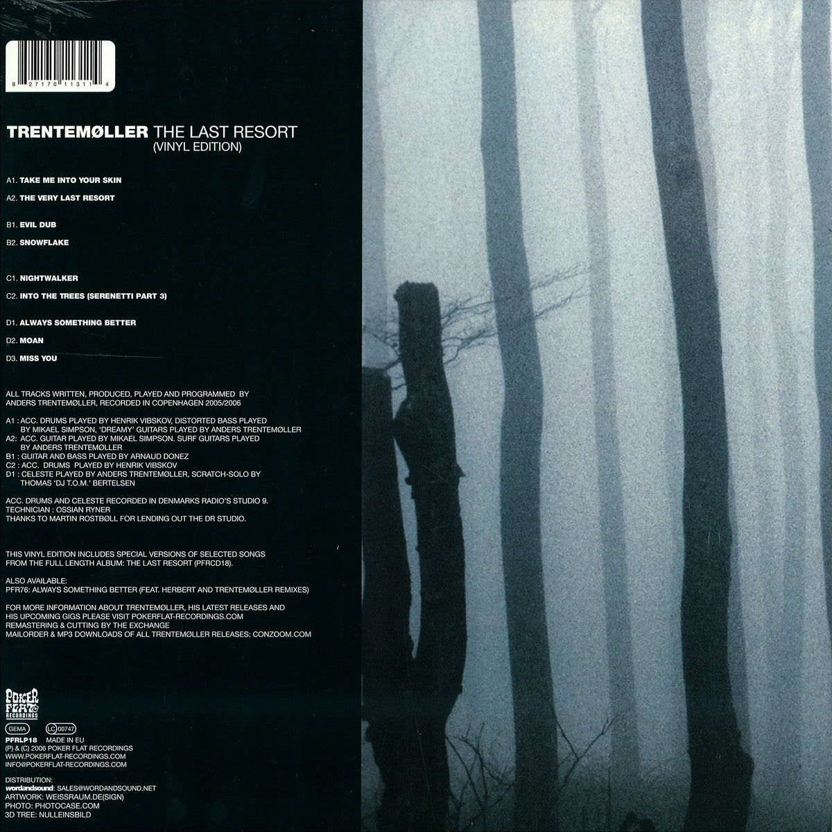 Trentemöller - The Last Resort (VINYL 2xLP Poker Flat) | NEW Mint (M) Mint (M) - MINIMAL *NEW*