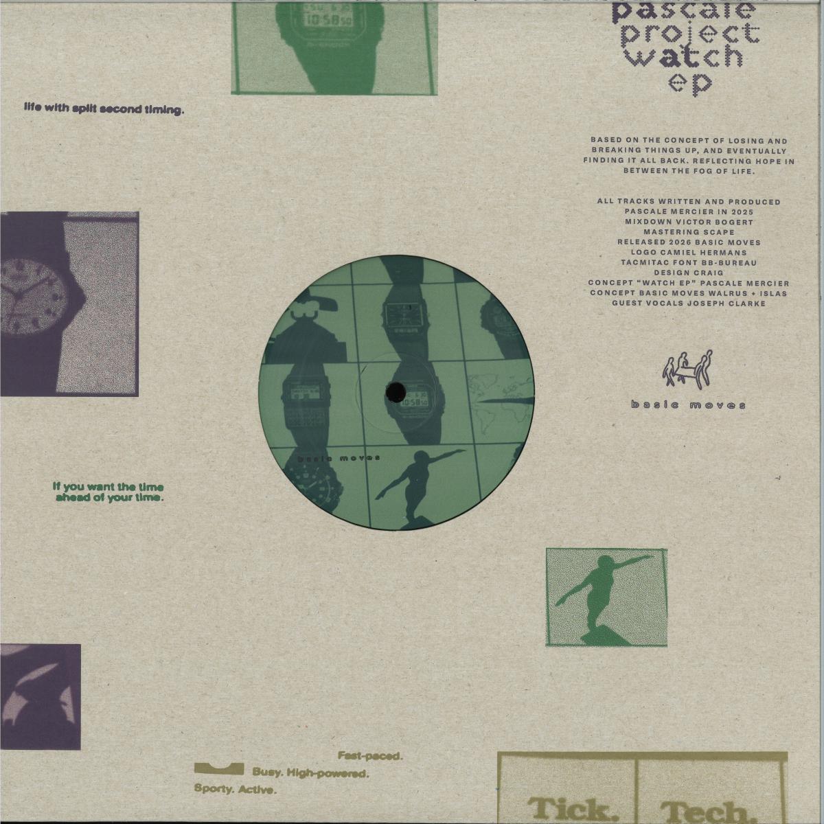 Pascale Project - Watch (VINYL 12" Basic Moves) | NEW - MINIMAL *NEW*
