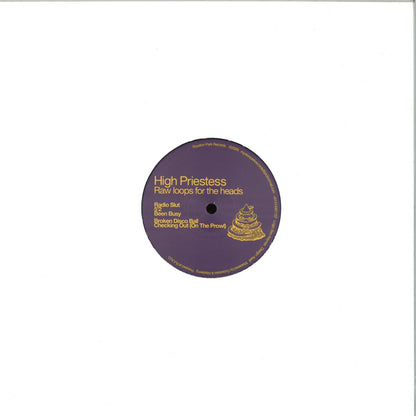 High Priestess - Raw Loops for the Head (VINYL 12" Royston Park Records RPR001) | NEW Mint (M) Mint (M) - MINIMAL *NEW*