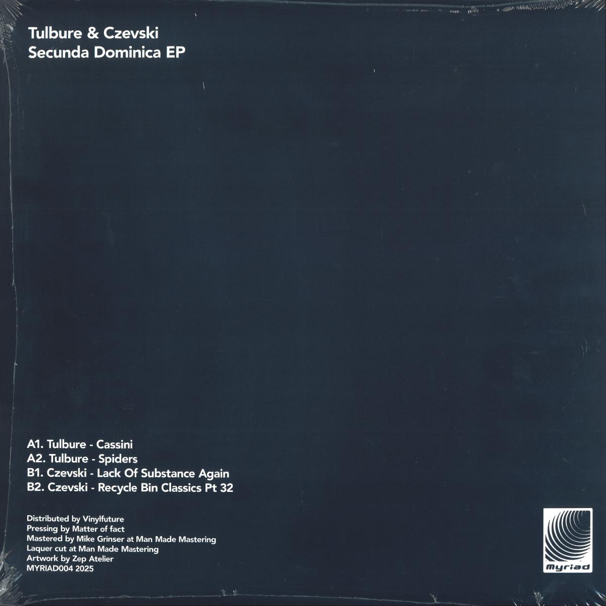 Secunda Dominica EP (VINYL 12") | Mint (M) Mint (M) - MINIMAL *NEW*