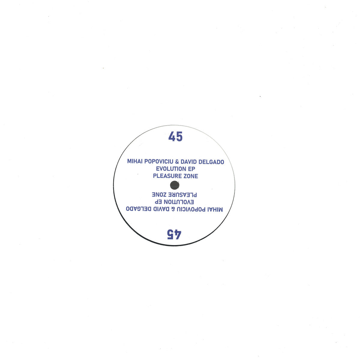 Mihai Popoviciu & David Delgado - Evolution (VINYL 12" Pleasure Zone PLZ045 2025) | NEW - MINIMAL *NEW*