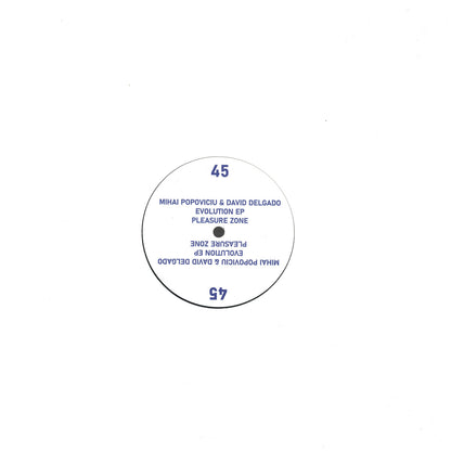 Mihai Popoviciu & David Delgado - Evolution (VINYL 12" Pleasure Zone PLZ045 2025) | NEW - MINIMAL *NEW*
