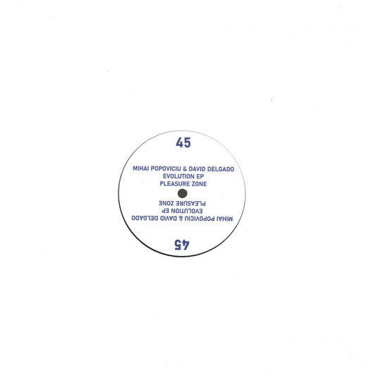 Mihai Popoviciu & David Delgado - Evolution (VINYL 12" Pleasure Zone PLZ045 2025) | NEW - MINIMAL *NEW*