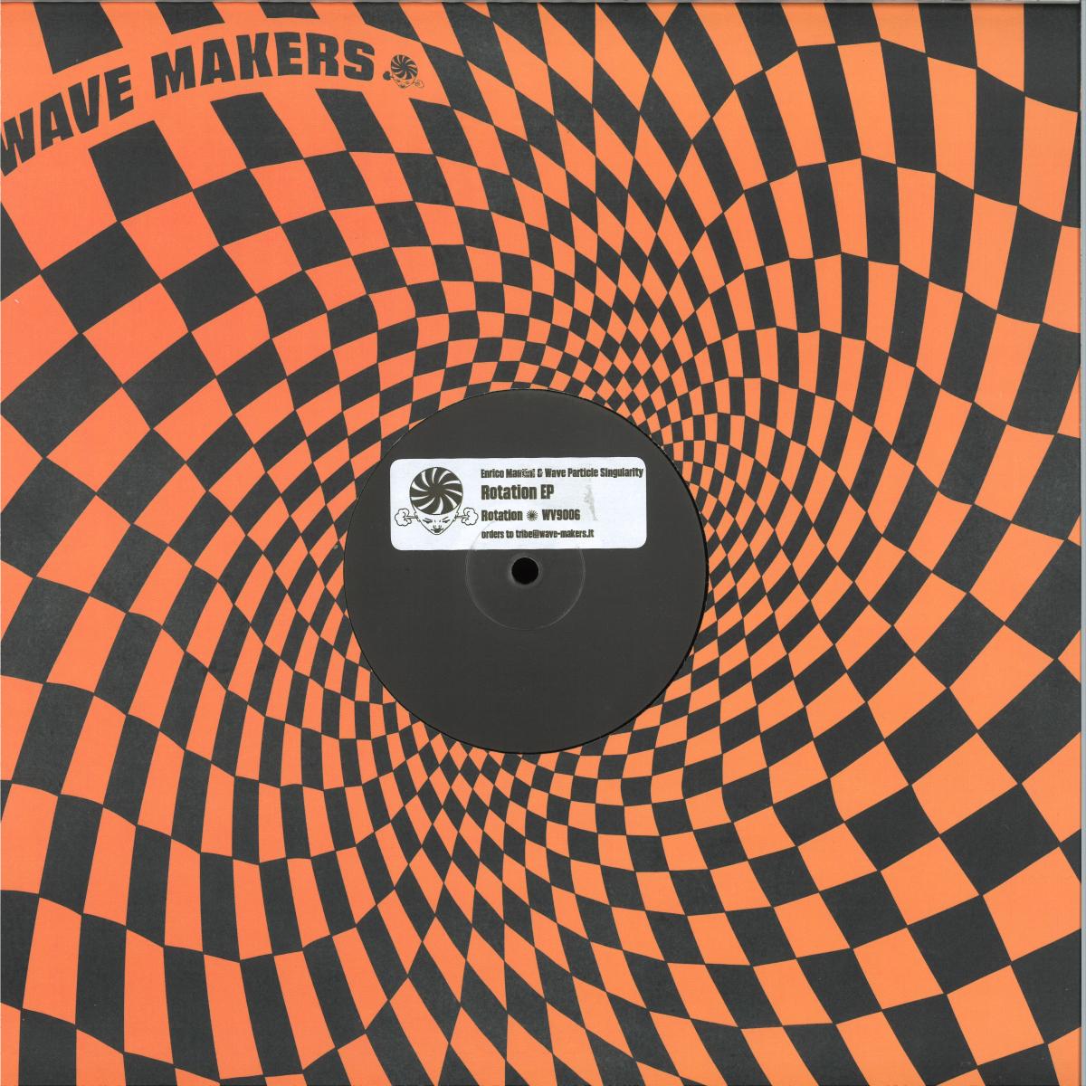 Enrico Mantini, Wave Particle Singularity - Rotation EP (VINYL 12" Rotation WV9006) | NEW Mint (M) Mint (M) - MINIMAL *NEW*
