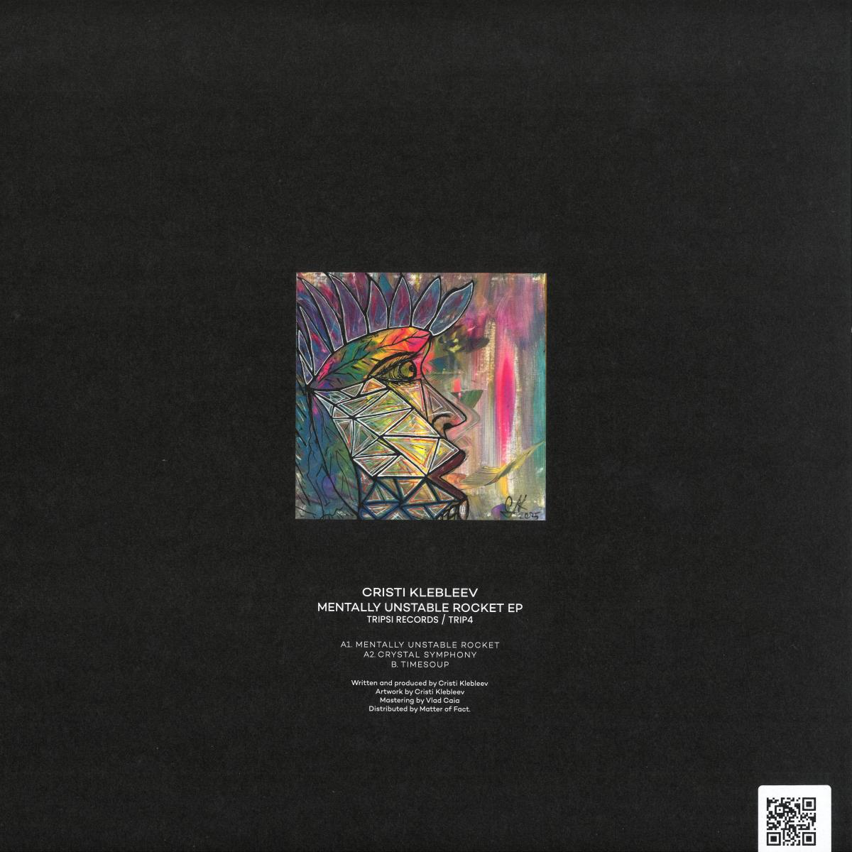 Cristi Klebleev - Mentally Unstable Rocket EP (VINYL) | Mint (M) Mint (M) - MINIMAL *NEW*
