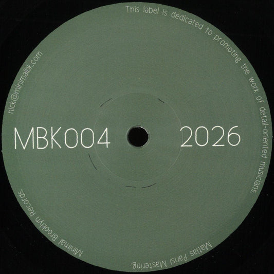 Various - MBK004 (VINYL 12" Minimal Brooklyn) | NEW - MINIMAL *NEW*