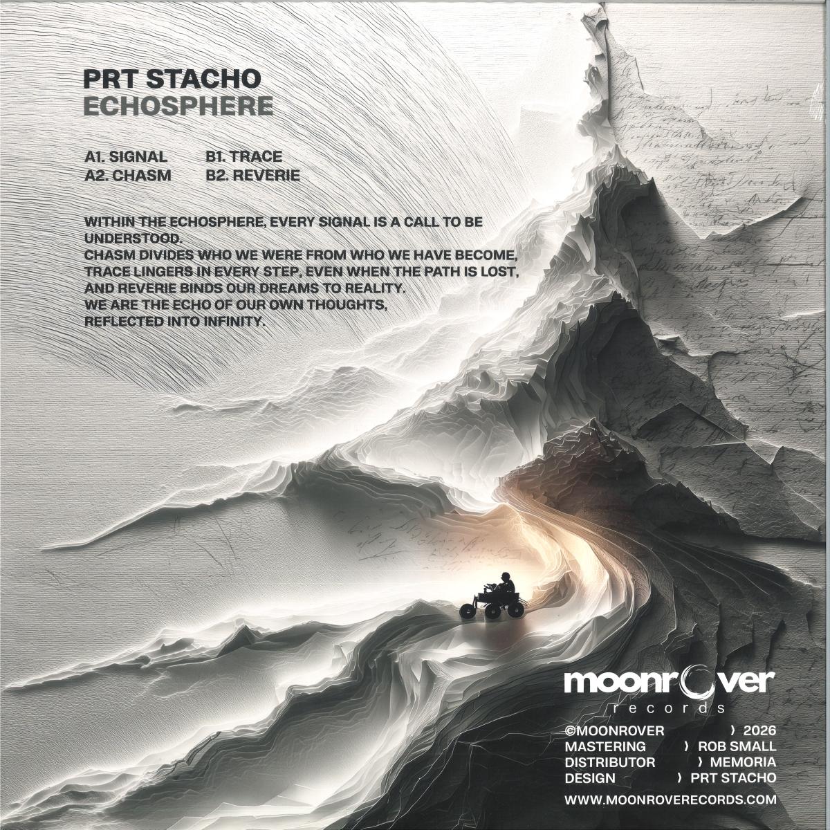 PRT Stacho - Echosphere (VINYL 12" Moonrover) | NEW - MINIMAL *NEW*