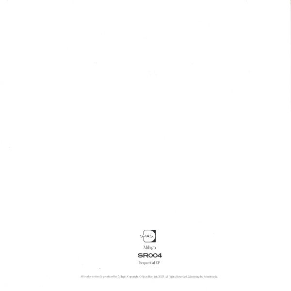 Sequential EP (VINYL) | Mint (M) Mint (M) - MINIMAL *NEW*