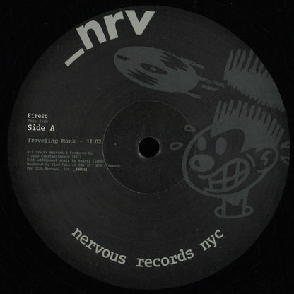 Firesc - Traveling Monk (VINYL 12" _NRV) | NEW - MINIMAL *NEW*