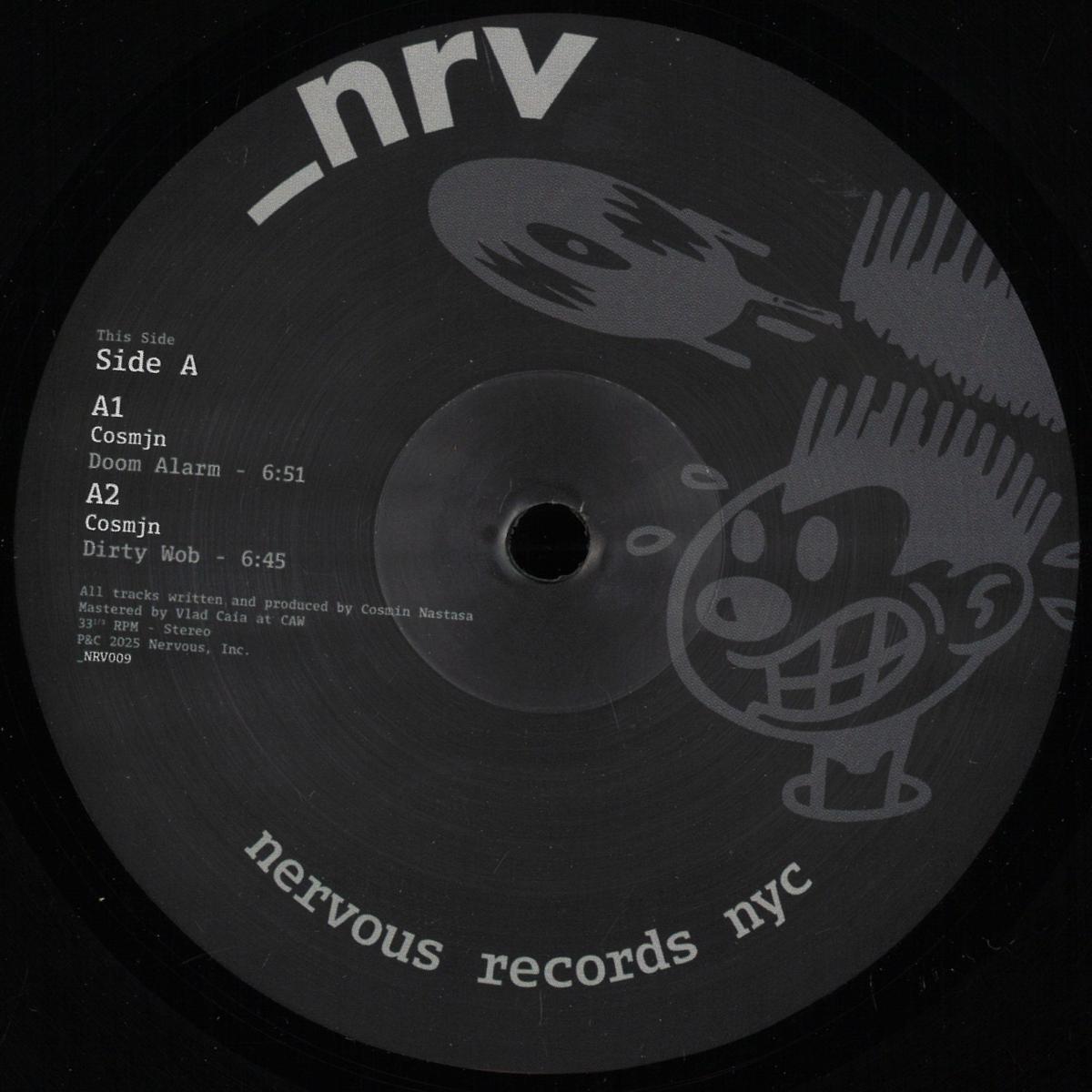 Cosmjn - The Music Behind (VINYL 12" _NRV) | NEW - MINIMAL *SEALED*