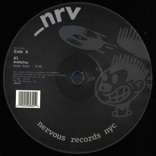 Me&MyDog - Body Move (VINYL 12" _NRV) | NEW Mint (M) Generic - MINIMAL *SEALED*