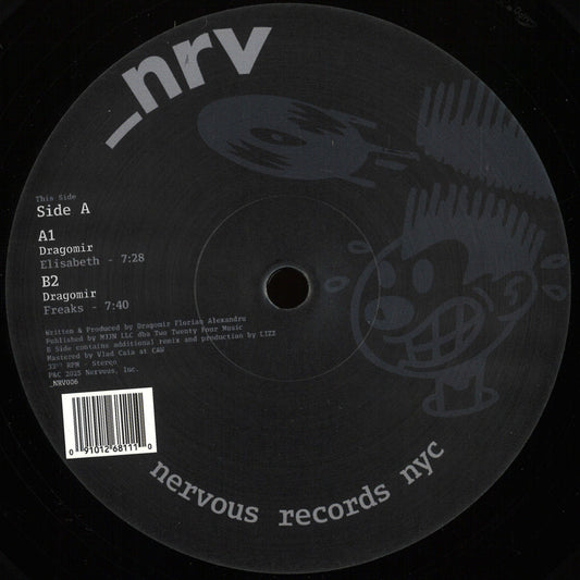 Dragomir - Elisabeth (VINYL 12" _NRV) | NEW Mint (M) Generic - MINIMAL *SEALED*
