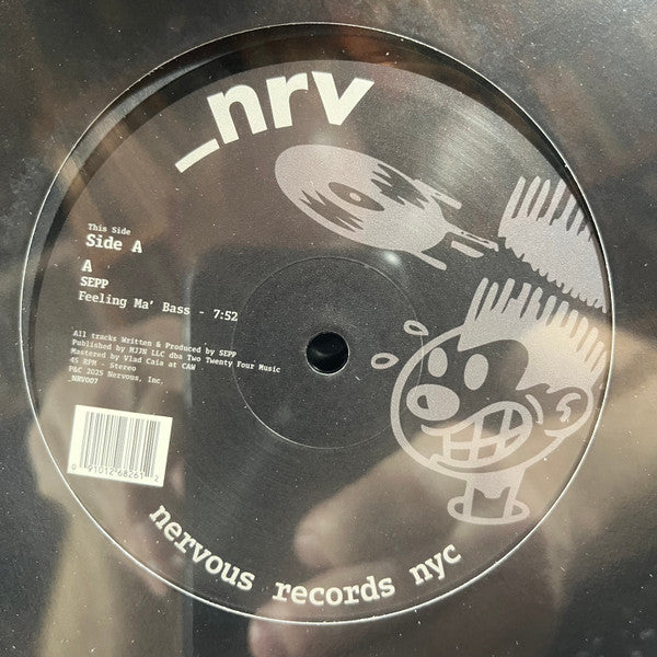 Feeling Ma' Bass EP (VINYL) | Mint (M) Generic - MINIMAL *SEALED*