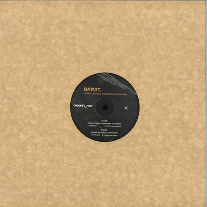 Barac - Inhale, Exhale, Remember To Breath (VINYL 12" Moonrover) | NEW Mint (M) Mint (M) - MINIMAL/TECH HOUSE *NEW*