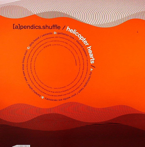 [a]pendics.shuffle - Helicopter Hearts | Near Mint (NM) Excellent (EX) - MINIMAL / USED *NEAR MINT*