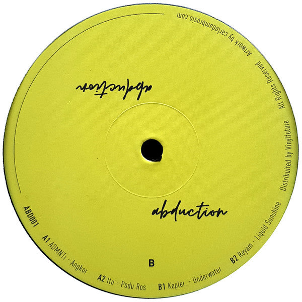 Various - Abduction 001 | Mint (M) Generic - MINIMAL