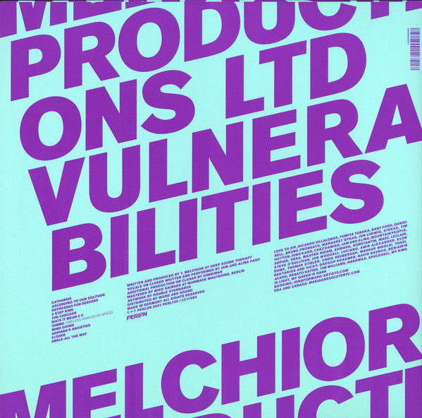 Melchior Productions Vulnerabilities 2xLP Mint (M) Mint (M)