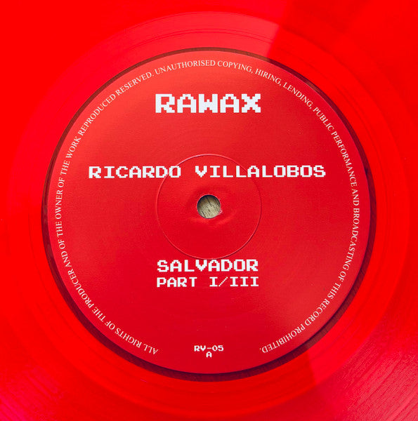 Salvador Part I/III (12" RED TRANSLUCENT VINYL) | - MINIMAL*NEW/COLOR*
