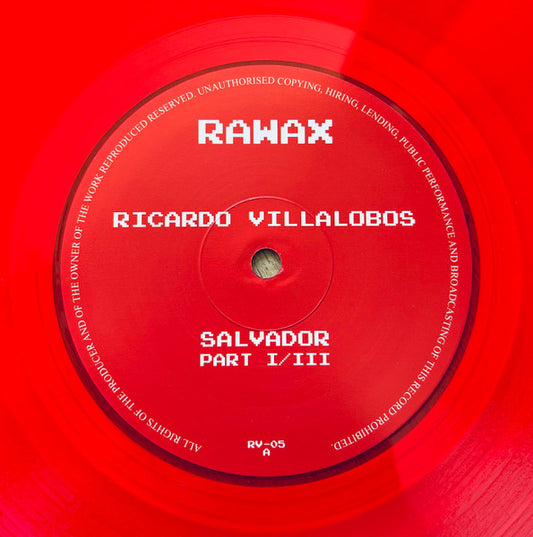 Salvador Part I/III (12" RED TRANSLUCENT VINYL) | - MINIMAL*NEW/COLOR*