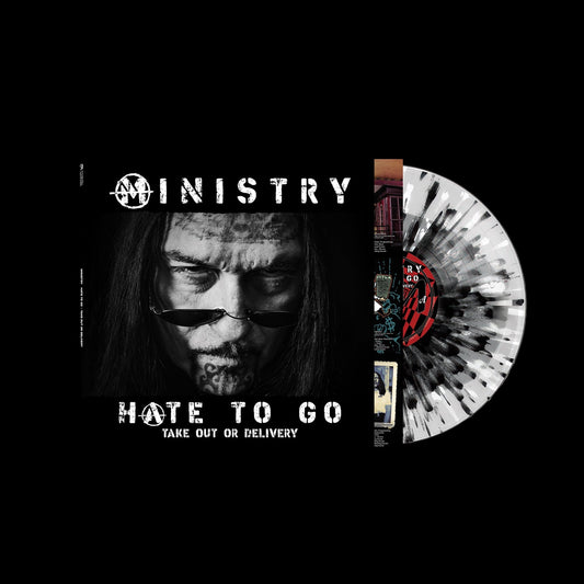 Ministry - Hate To Go - Take Out Or Delivery (Limited Edition) [Black/Silver Splatter Vinyl] |