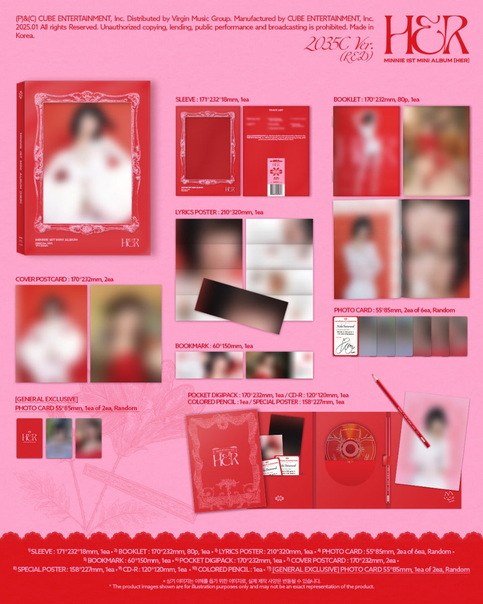 Her [2035C Ver.] (Booklet, Pencil, Photo / Photo Card, Poster, Postcard) |