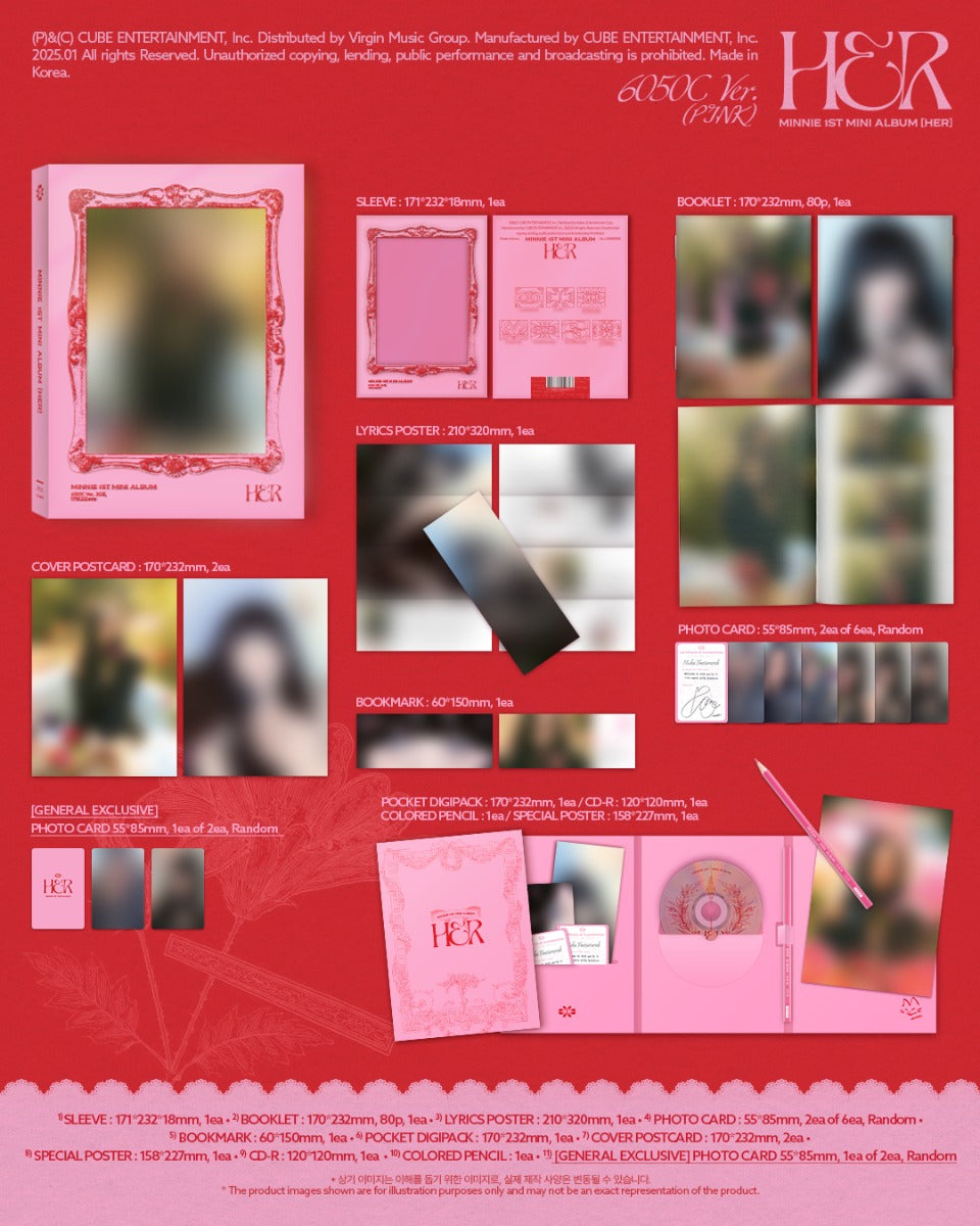 Her [6050C Ver.] (Booklet, Pencil, Photo / Photo Card, Poster, Postcard) |
