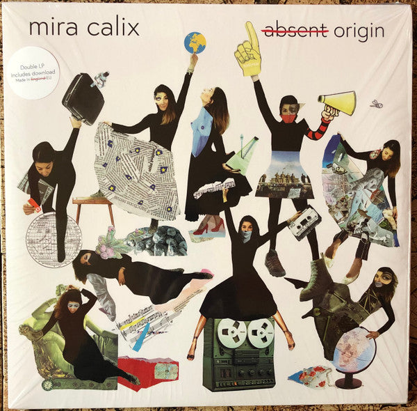 Mira Calix Absent Origin Warp Records 2xLP, Album Mint (M) Mint (M)