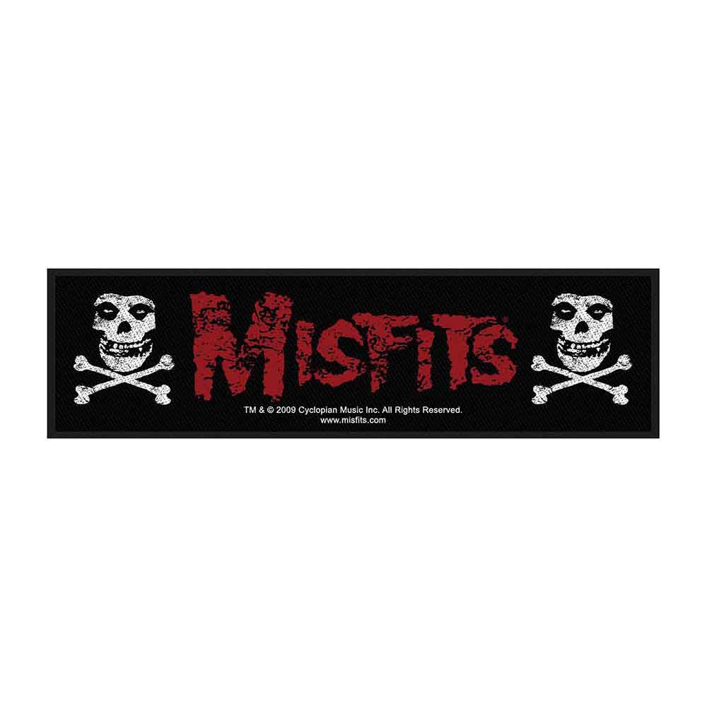 Misfits - Cross Bones Super Strip Patch |
