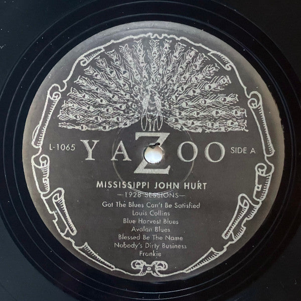 Mississippi John Hurt 1928 Sessions Yazoo LP, Comp, Ltd, RE, 180 Mint (M) Mint (M)