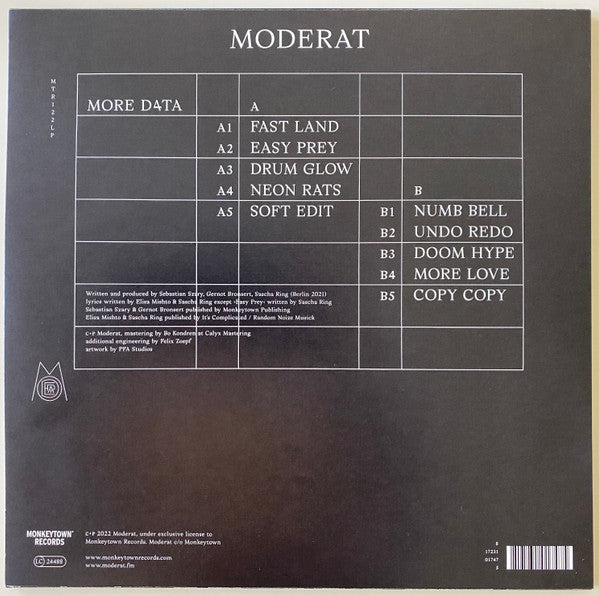 More D4ta | Mint (M) Mint (M) - EXPERIMENTAL *SEALED*