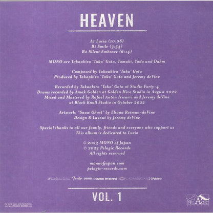 Heaven Vol. 1 | Mint (M) Mint (M)