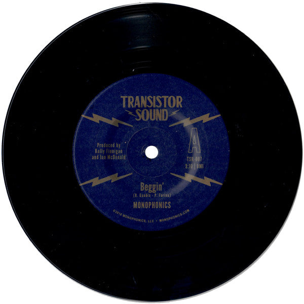 Monophonics Beggin' Transistor Sound 7", Ltd Mint (M) Generic