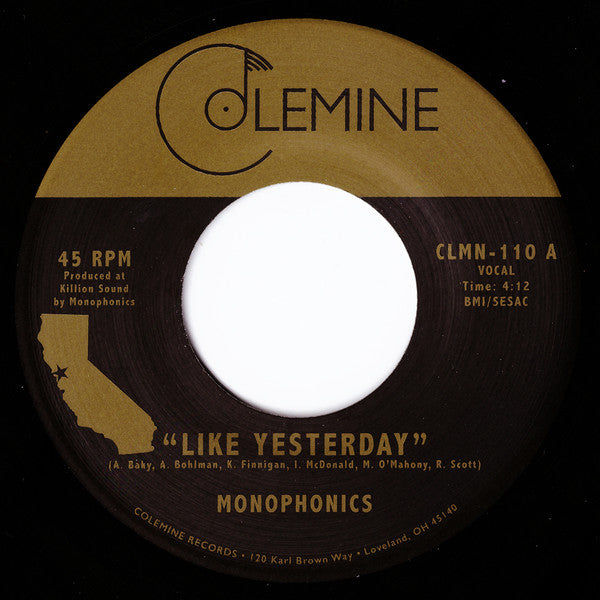Like Yesterday / Freedom | Mint (M) Generic