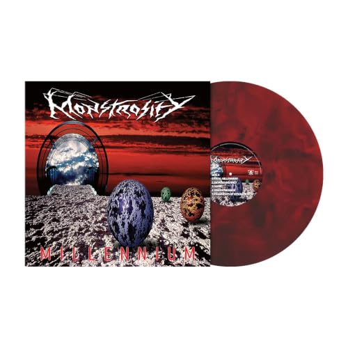 Monstrosity - Millennium ["Galaxy" Red Black Marble Vinyl] |