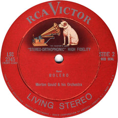 Morton Gould And His Orchestra And Morton Gould An 1812 Overture Stereo Spectacular RCA Victor Red Seal LP Very Good Plus (VG+) Very Good Plus (VG+)