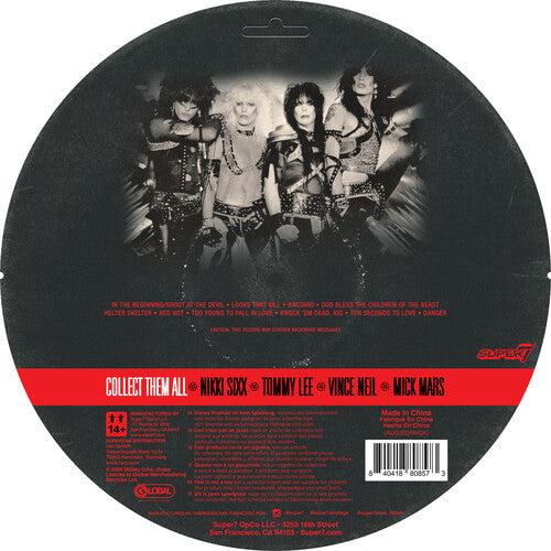 Super7 - Motley Crue - ReAction Figures Wv2 - Mick Mars (Shout At The Devil - Black & White) (Collectible, Action Figure) |