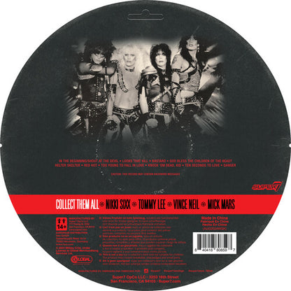 Super7 - Motley Crue - ReAction Figures Wv2 - Tommy Lee (Shout At The Devil - Black & White) (Collectible, Action Figure) |