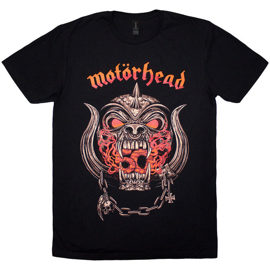 50 Years Warpig Red Gradient | Black