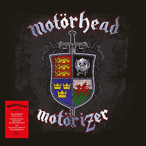 Motörhead - Motörizer (Transparent Blue VINYL LP BMG BMGCAT783LPX) | NEW - METAL *NEW/COLOR*
