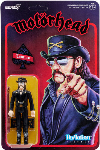 Super7 - Motorhead - ReAction Figures - Lemmy (Modern Cowboy) (Collectible, Figure) |