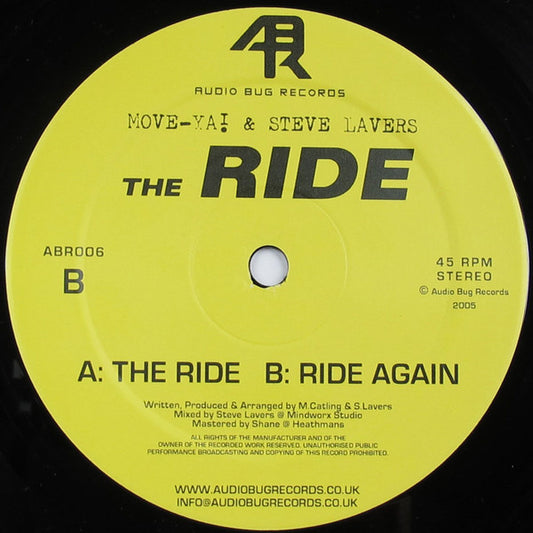 The Ride | Very Good Plus (VG+) Very Good Plus (VG+) - BREAKS / USED *VERY GOOD+*