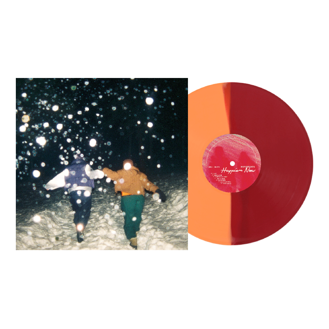 Movements - Happier Now (Indie Exclusive) [Tangerine/Apple Red LP] |