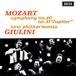 Mozart - Giulini, New Philharmonia - Symphony No. 40 / No. 41 "Jupiter" |