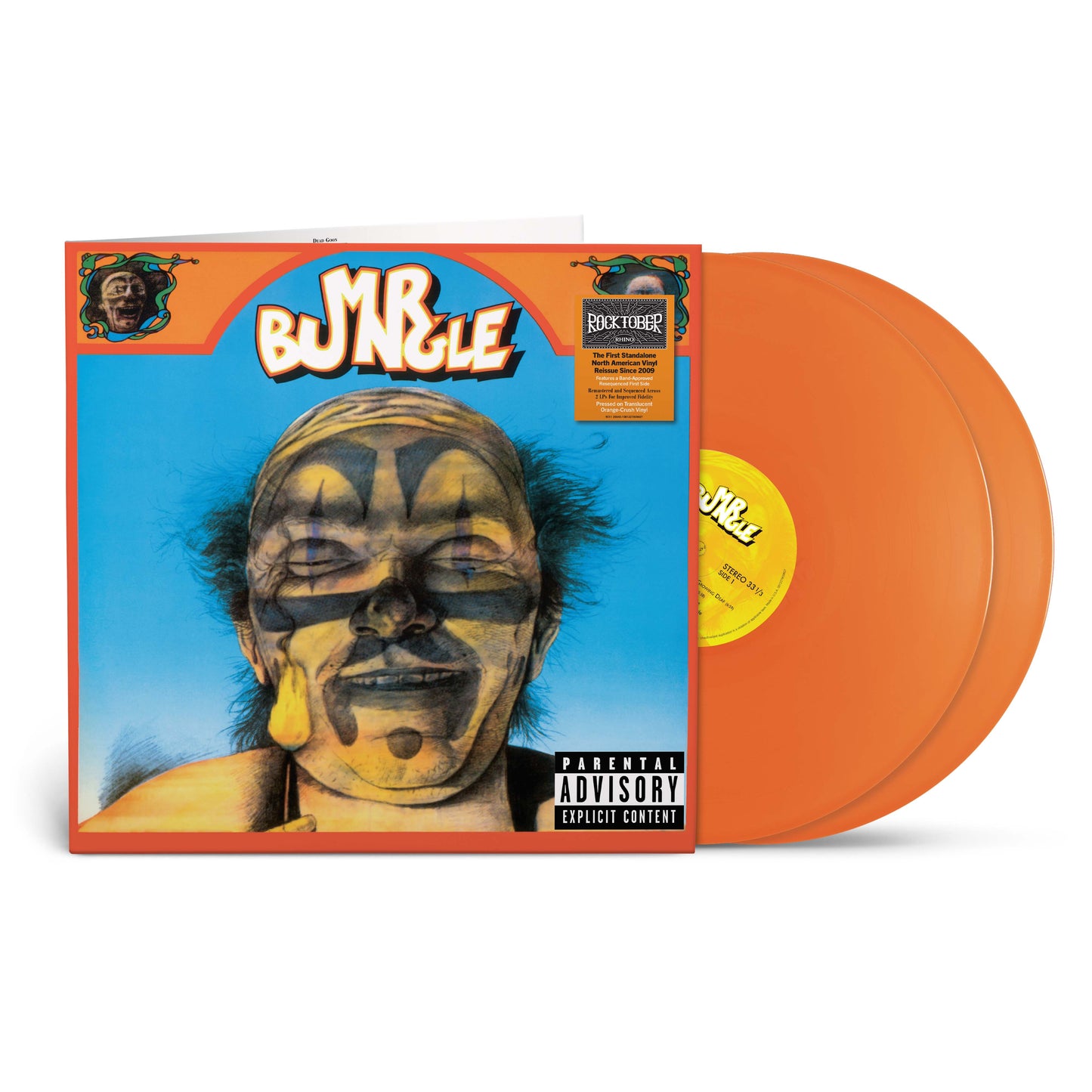 (PRE-ORDER 10/10/25) Mr. Bungle[RKTBR25](2xTRANSLUCENT ORANGE VINYL) | Mint (M) Mint (M) - ROCK *NEW*