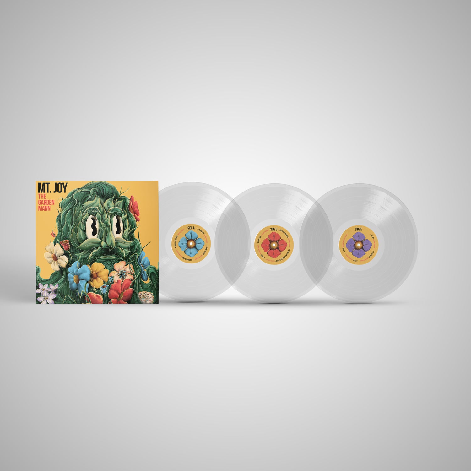 The Garden Mann (3LP Clear Vinyl, Deluxe Triple gatefold with exclusive photo art book) |