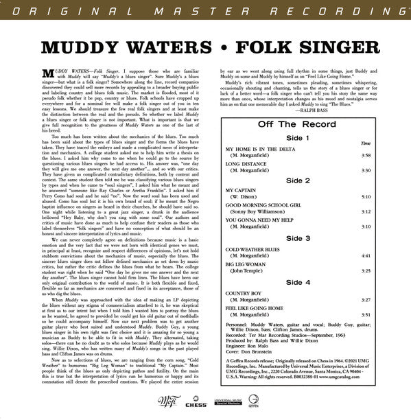 Folk Singer | Mint (M) Mint (M) - BLUES