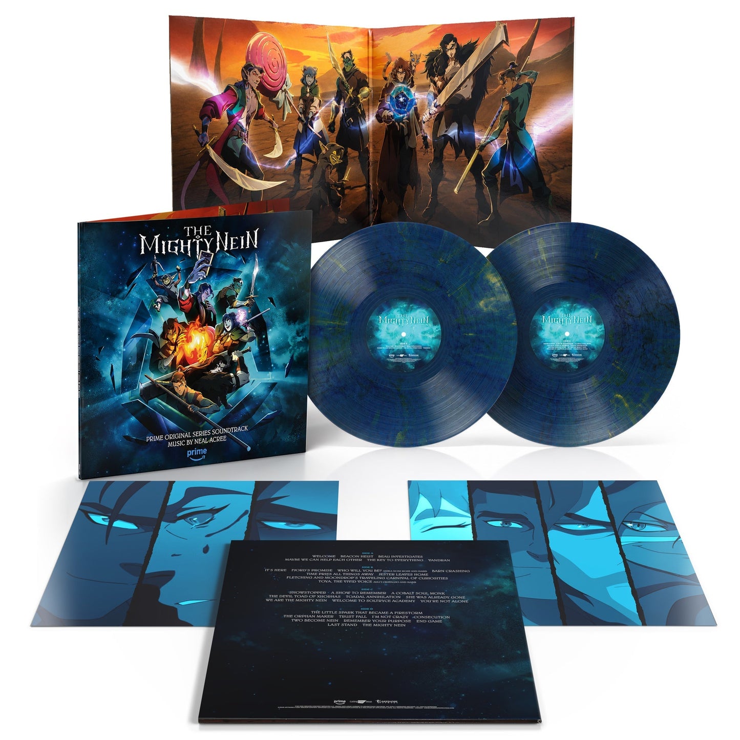 Neal Acree - The Mighty Nein (Prime Original Series Soundtrack) [Gold & Cobalt Vinyl] [2LP] |