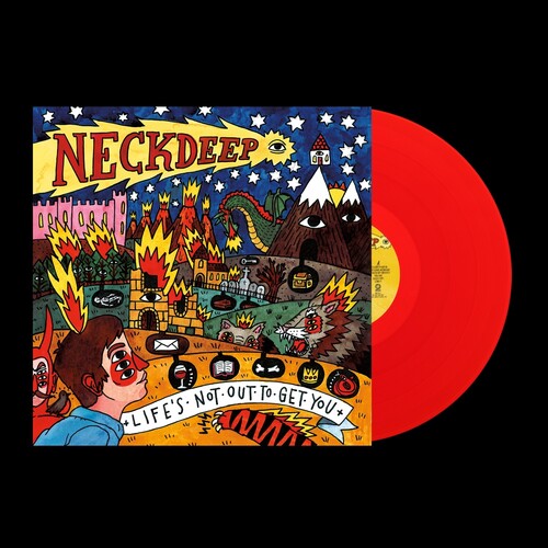 Life's Not Out to Get You [Explicit Content] (Colored Vinyl, Blood Red) | Mint (M) Mint (M) - PUNK *SEALED/COLOR*